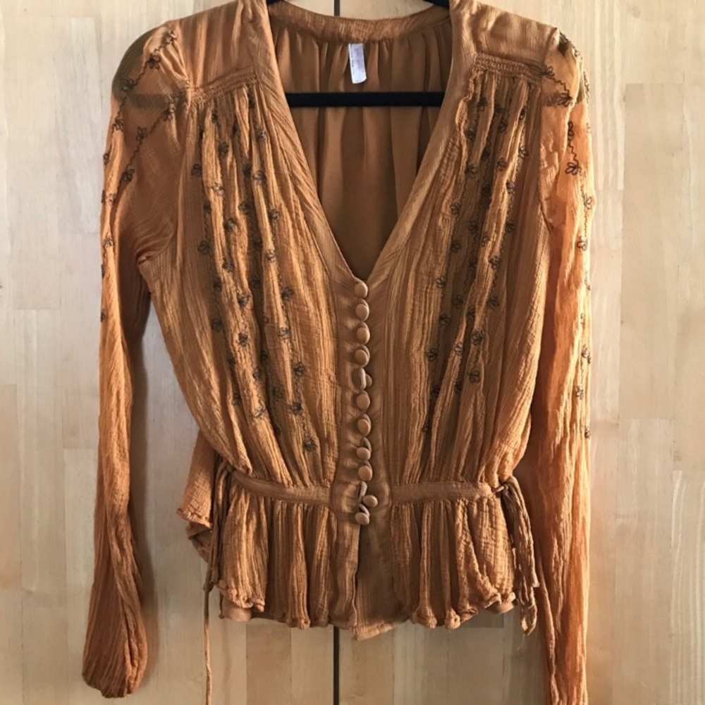Yellow Blouse